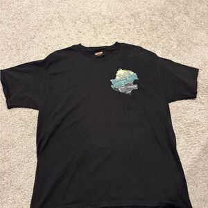Harley-Davidson Black Tee with Graphic Design
